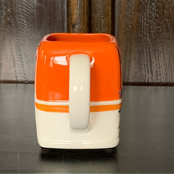 Spooky Camper Figural Halloween Mug - Black Cats Spider Web Pumpkins - Picture 5 of 11